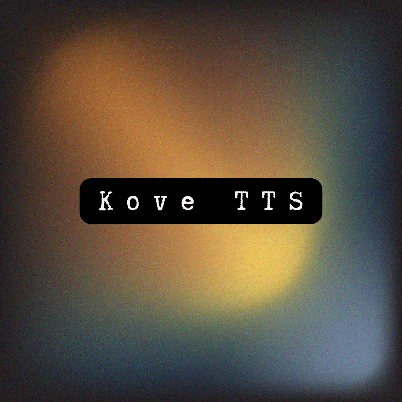 Kove TTS model card